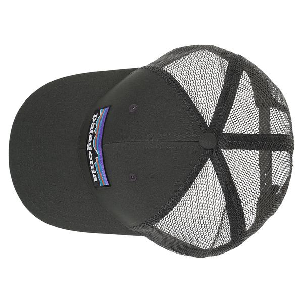 パタゴニア キャップ P-6ロゴ トラッカーハット メッシュCAP グレー