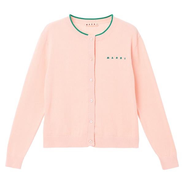 美品◇マルニ　カーディガン　ピンク　リボン マルニ カーディガン ボレロ MARNI KIDS マルニキッズ ガールズ 大人も
