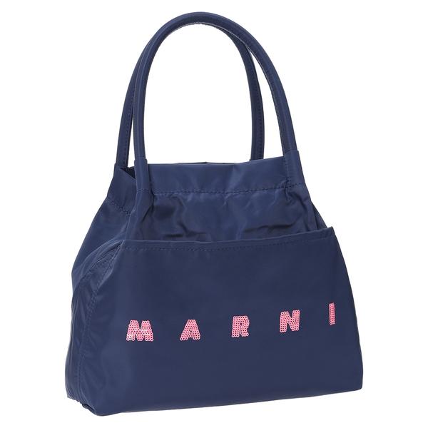 マルニ　バッグ ナチュラルグレー MARNI MARKET Canvas Tote | Marni