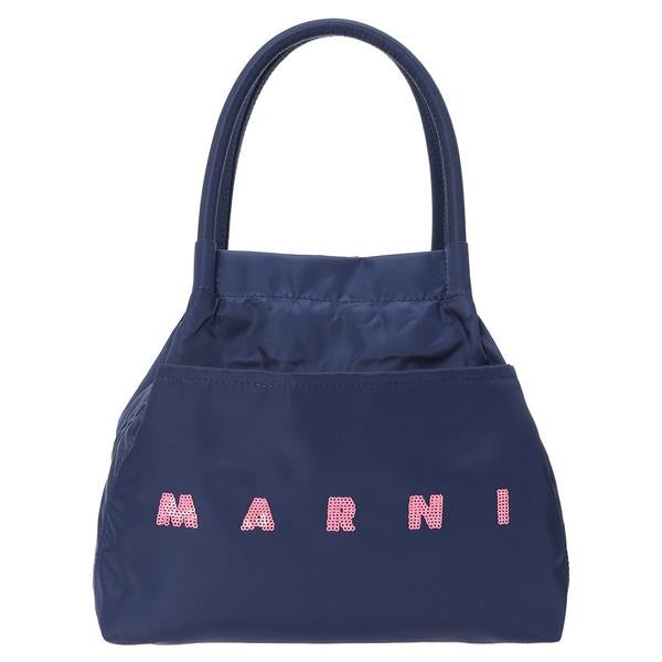 マルニ ハンドバッグ MARNI KIDS マルニキッズ ネイビー レディース