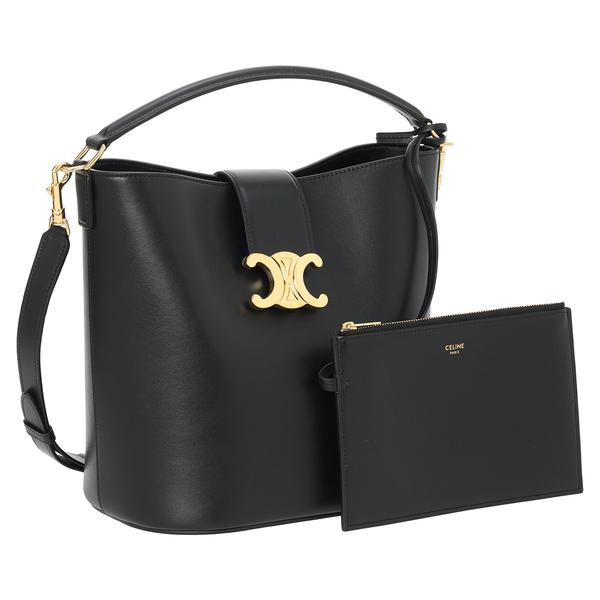 【美品】セリーヌ　ハンドバッグ　サークルハンドル　フォーマル　希少 箱付き CELINE（セリーヌ） ハンドバッグ Small Cabas スモール カバ タイス