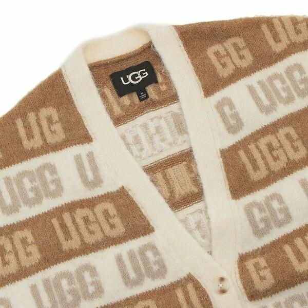 訳ありアウトレット】アグ カーディガン ボレロ UGG グラフィックロゴ