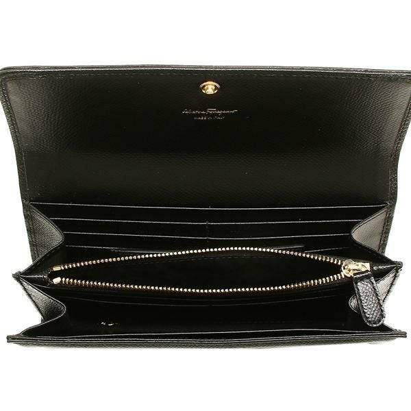 は*ら様 SalvatoreFerragamo　フェラガモ　ヴァラリボン　ショル フェラガモ 長財布 ヴァラ リボン レディース FERRAGAMO 22D154 | AXES
