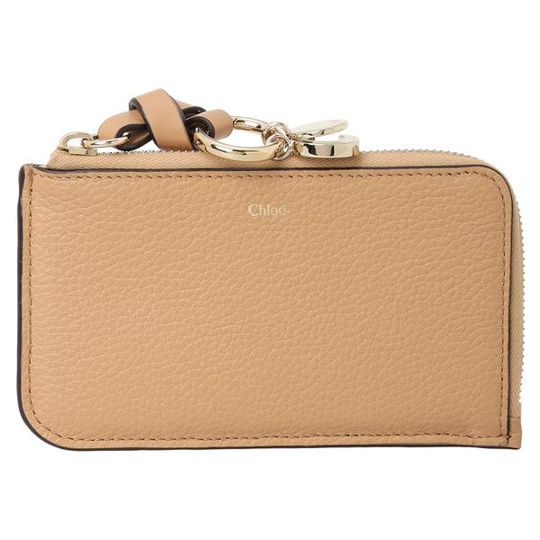 クロエ フラグメントケース アルファベット ベージュ レディース CHLOE