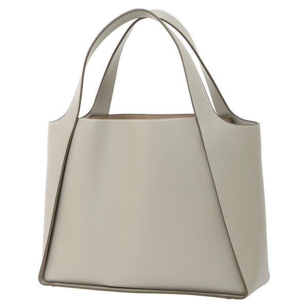 ステラマッカートニー トートバッグ ロゴ ラージ 2WAY ベージュ