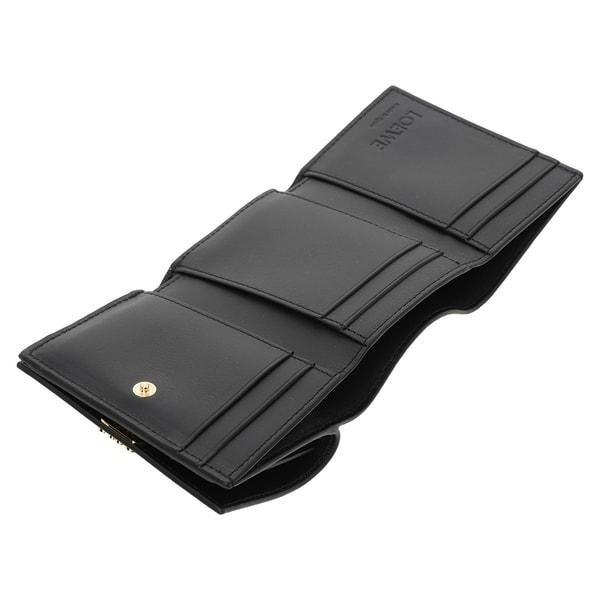 ロエベ 三つ折り財布 アナグラム トライフォールド ウォレット