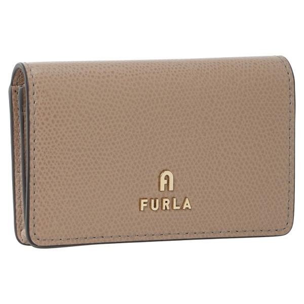 フルラ カードケース カメリア Sサイズ ベージュ レディース FURLA