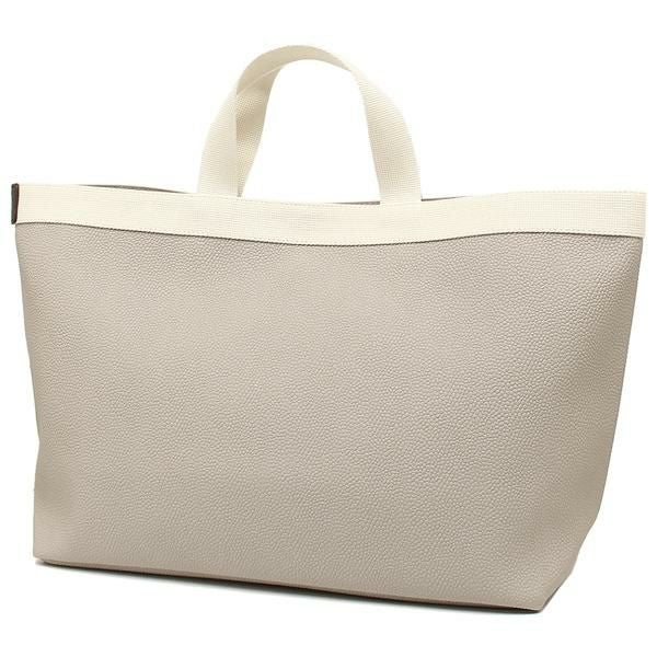 エルベシャプリエ バッグ Herve Chapelier 705GP 6302 リュクススクエアトートL レディース トートバッグ 無地 MASTIC/IVOIRE 詳細画像