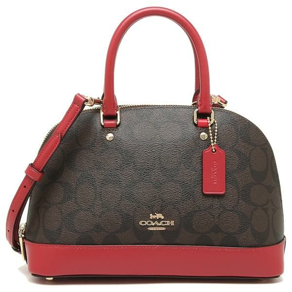 値下げしました！【coach】素敵な赤のハンドバッグ！ COACH（コーチ） F79946 2WAY ショルダーバッグ 赤 ハンドバッグ