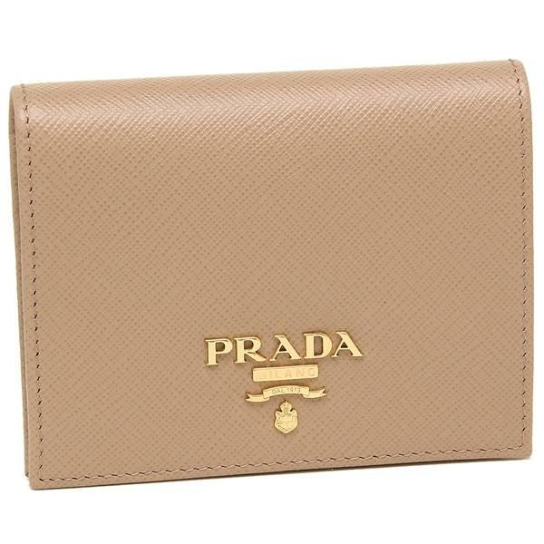 234 美品 PRADA プラダ 2つ折り財布 PRADA（プラダ） 二つ折り財布 1ML018 QHH レディース サフィアーノ