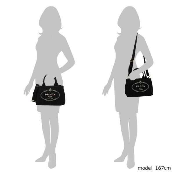 プラダ トートバッグ ショルダーバッグ カナパ レディース PRADA